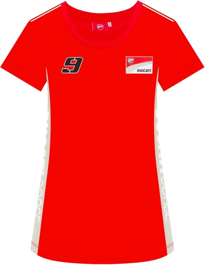 

Футболка GP-Racing Ducati 9 Contrast Sides женская, красный