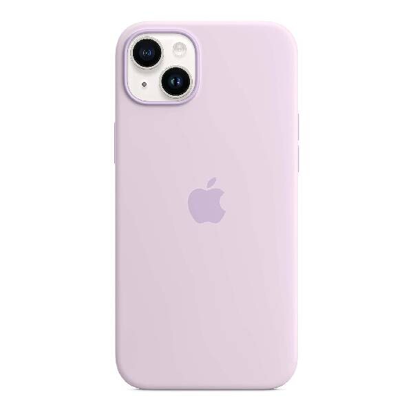

Чехол силиконовый Apple iPhone 14 Plus с MagSafe, lilac