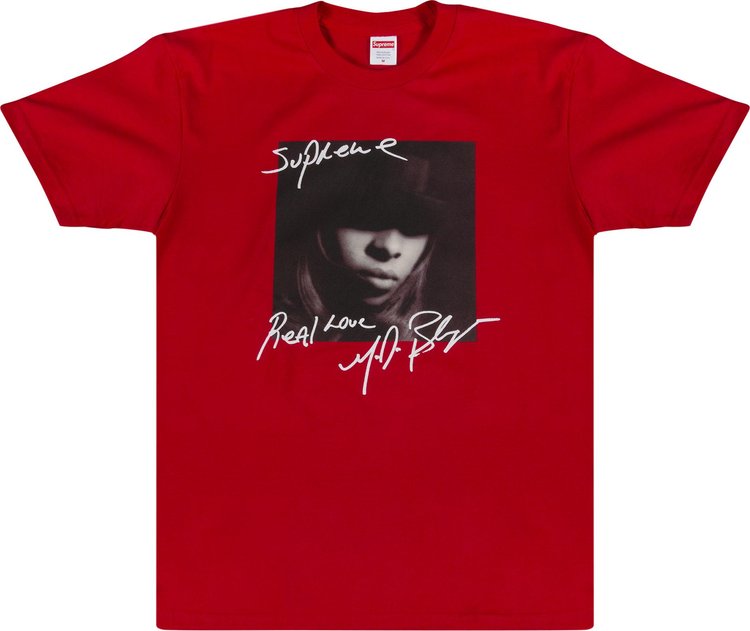 Футболка Supreme Mary J. Blige T-Shirt 'Red', красный mary j blige herstory vol 1