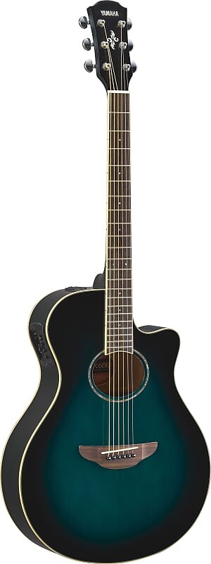 

Электроакустическая гитара Yamaha APX600 - Oriental Blue Burst Yamaha APX600 -Electric Guitar -