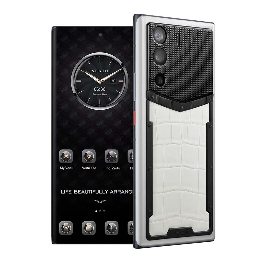 

Смартфон Vertu Metavertu Alligator 12Гб/512Гб, 2 Nano-SIM, черный/белый