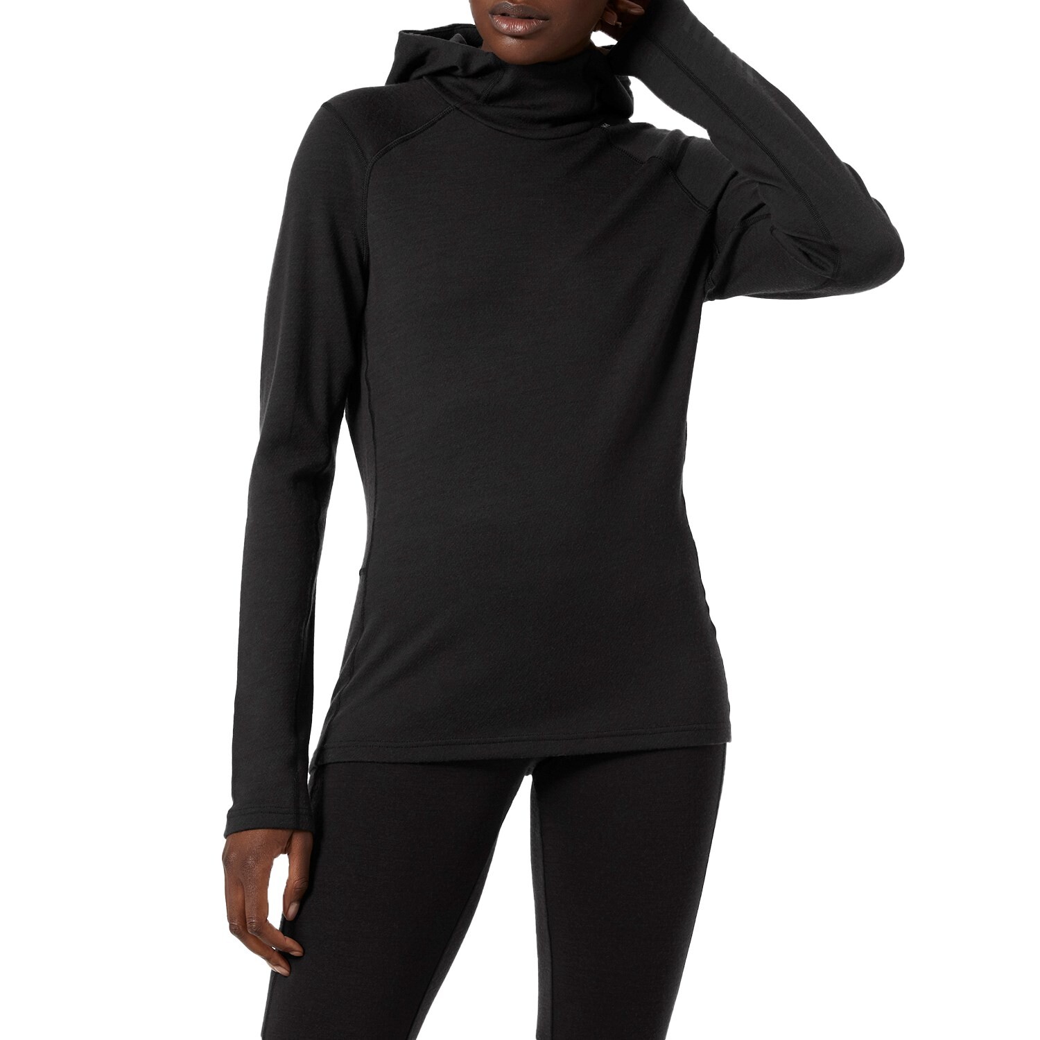 

Худи женское Helly Hansen Lifa Merino Baselayer, чёрный