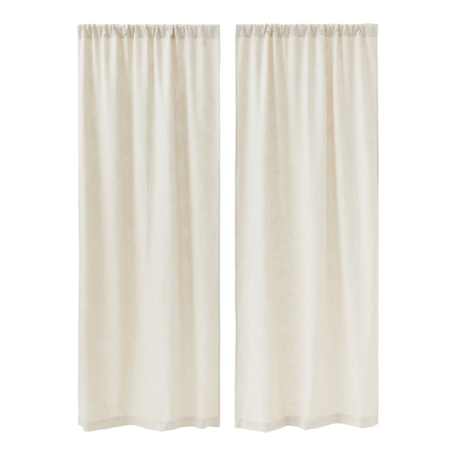 

Шторы H&M Home 2-pack Panels, 2 предмета, светло-бежевый