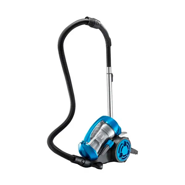 Пылесос Black+Decker Vacuum VM2825-B5, без мешка, чёрный-голубой цена и фото
