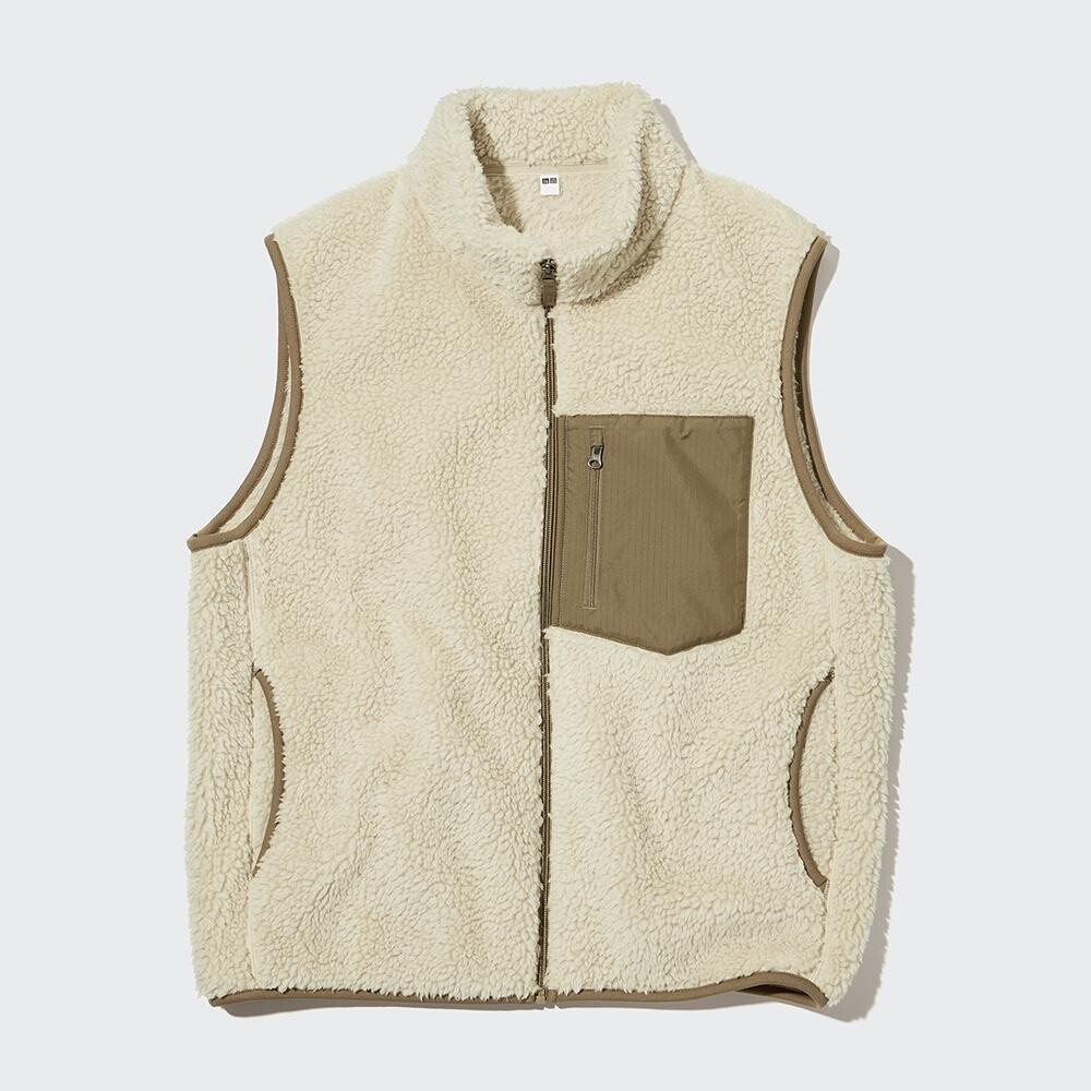 

Жилет Uniqlo, бежевый