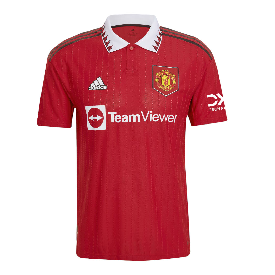 

Футболка Adidas Manchester United 22/23 Home Authentic, красный