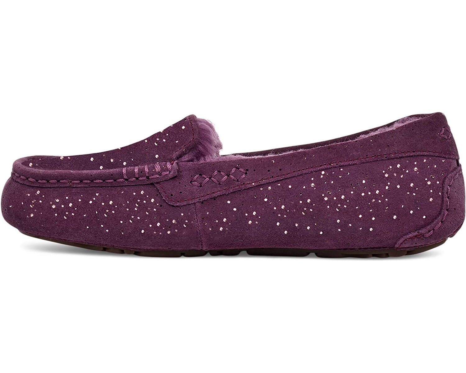 

Слипперы Ansley Metallic Spots UGG, пино-нуар