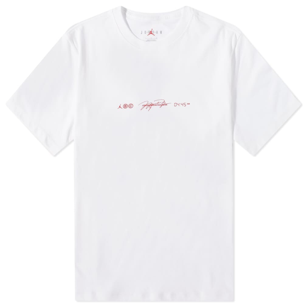 

Мужская футболка Nike Air Jordan Sport Graphic, бело-красный