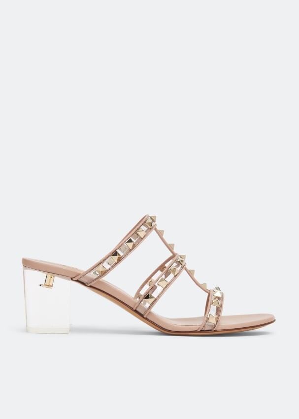 

Сандалии VALENTINO GARAVANI Rockstud sandals, нейтральный