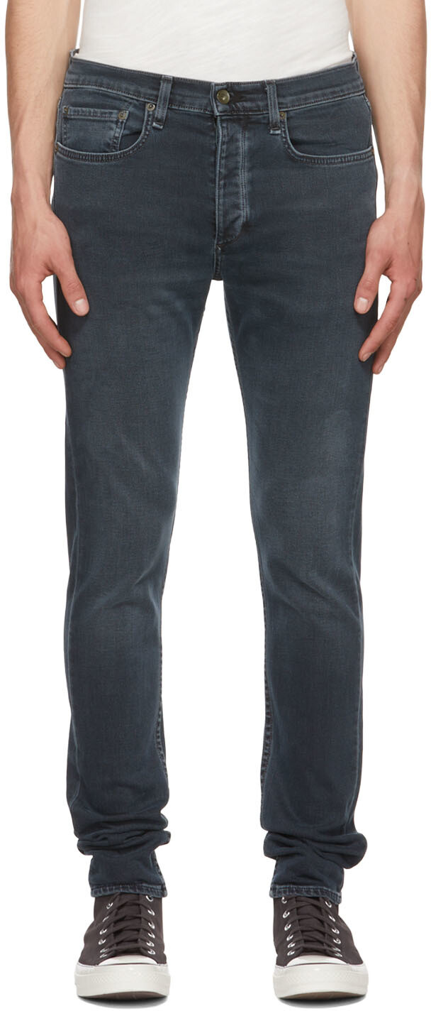 

Синие джинсы скинни 1 rag & bone