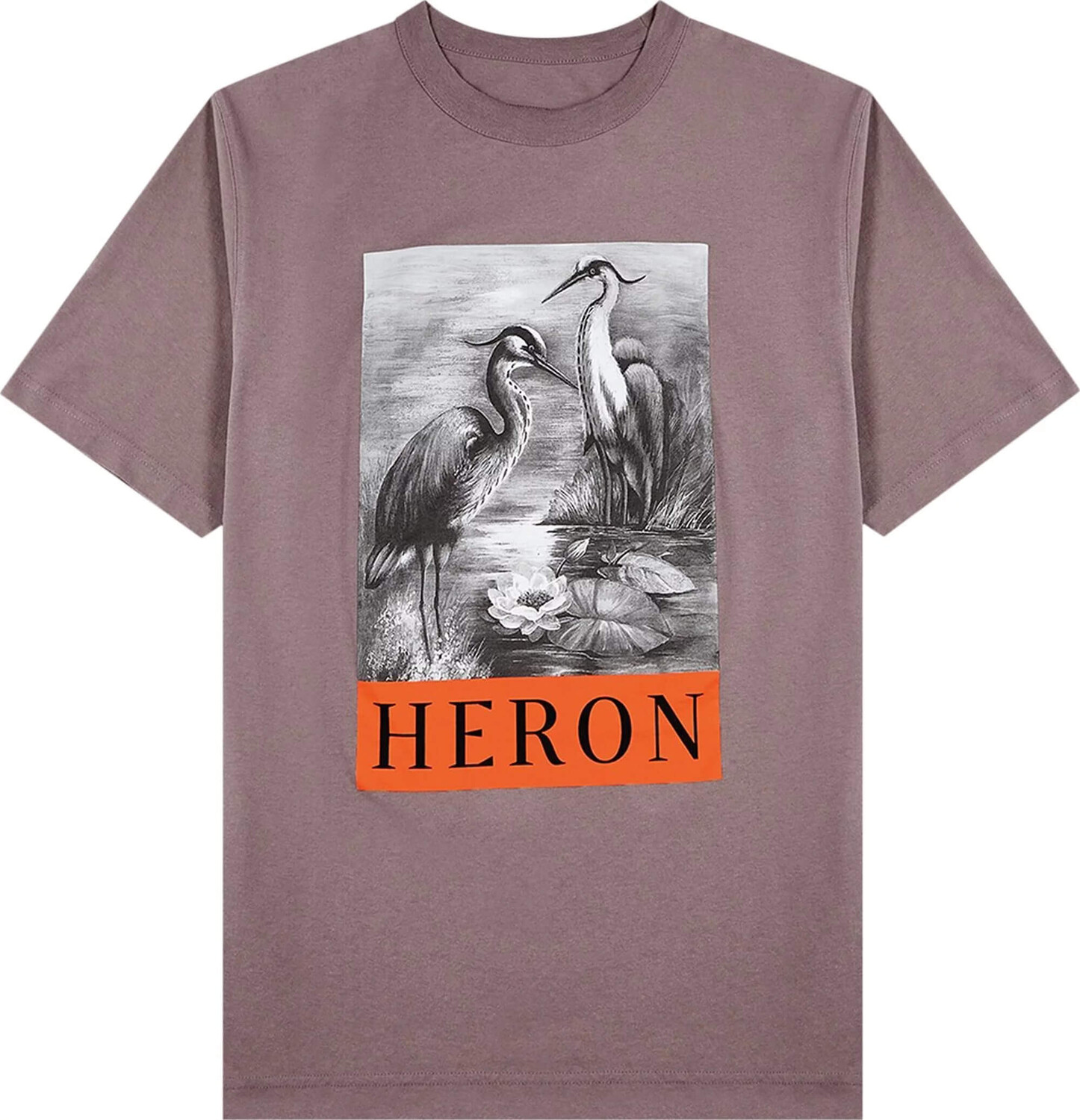 

Футболка Heron Preston Heron BW Short-Sleeve, серый/черный