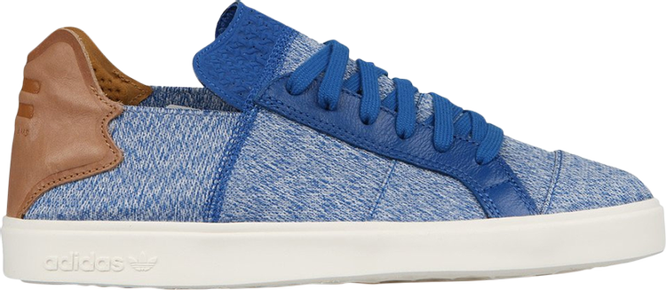 Лимитированные кроссовки Adidas Pharrell x Vulc Lace Up, синий