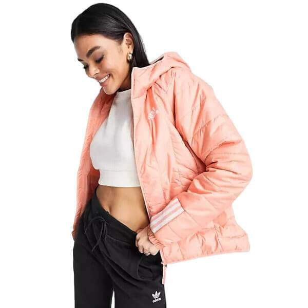 

Куртка Adidas Outdoor Itavic Hooded, розовый