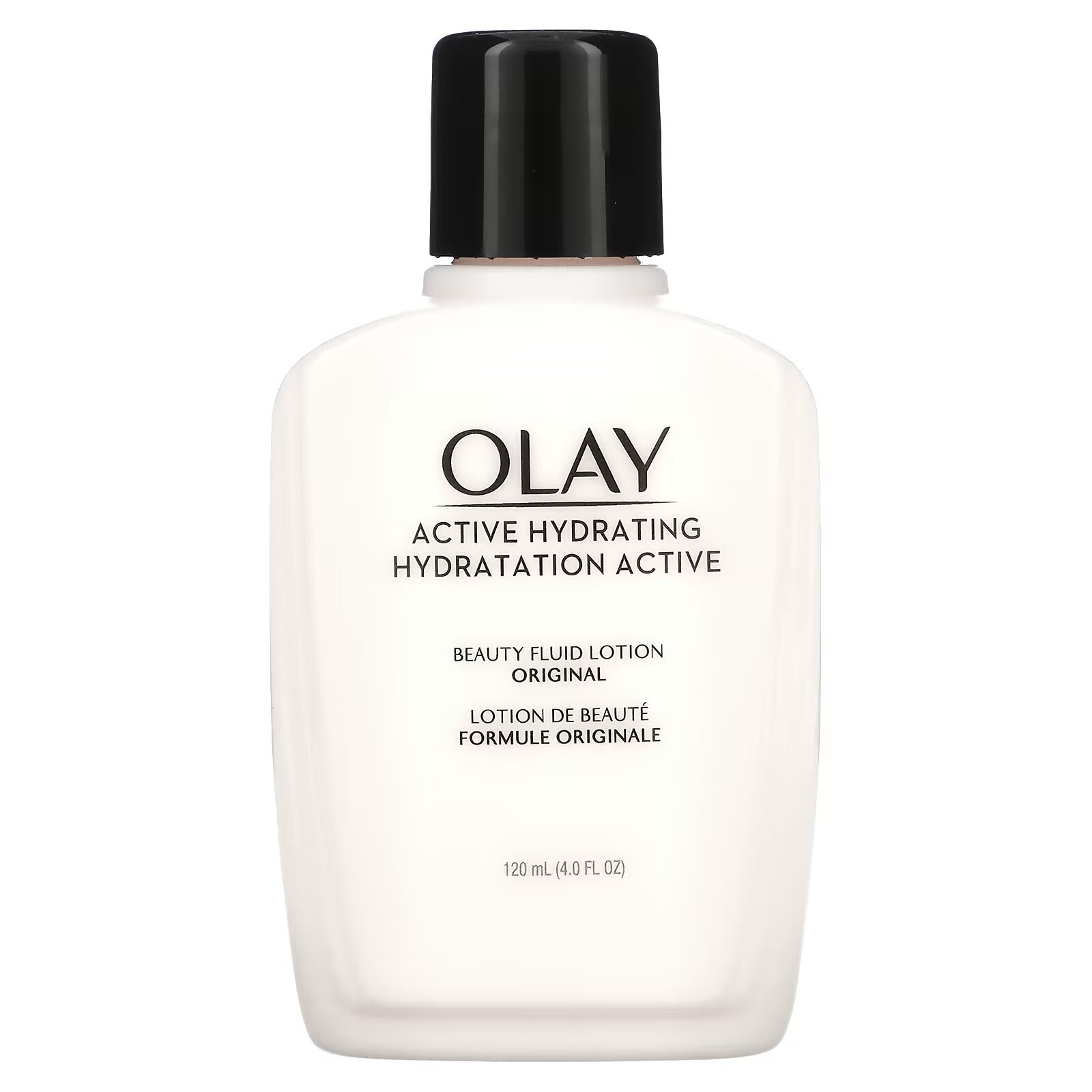 Olay, Active Hydrating, флюид для лица, оригинальный, 120 мл (4 жидк. унции) - фото