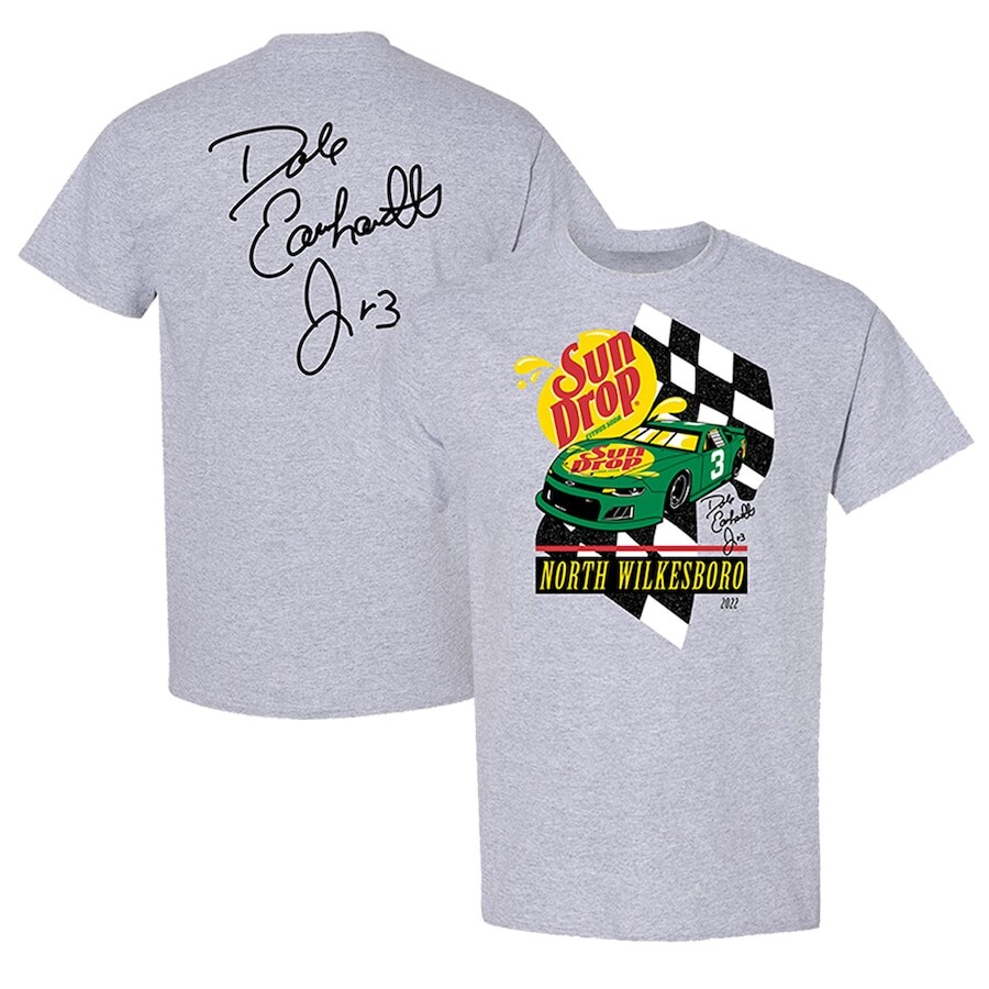 

Футболка с коротким рукавом JR Motorsports Official Team Apparel Dale Earnhardt Jr, серый