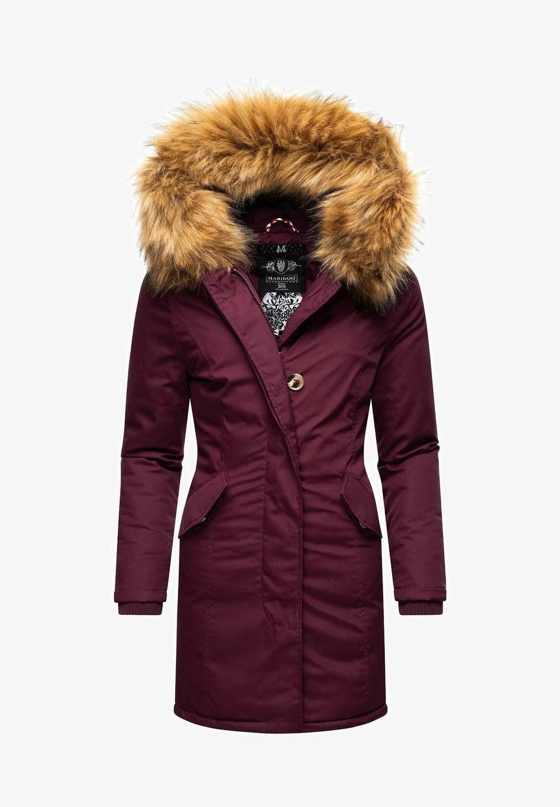 Пальто зимнее Marikoo, красный зимнее пальто reliziaa marikoo цвет schwarz