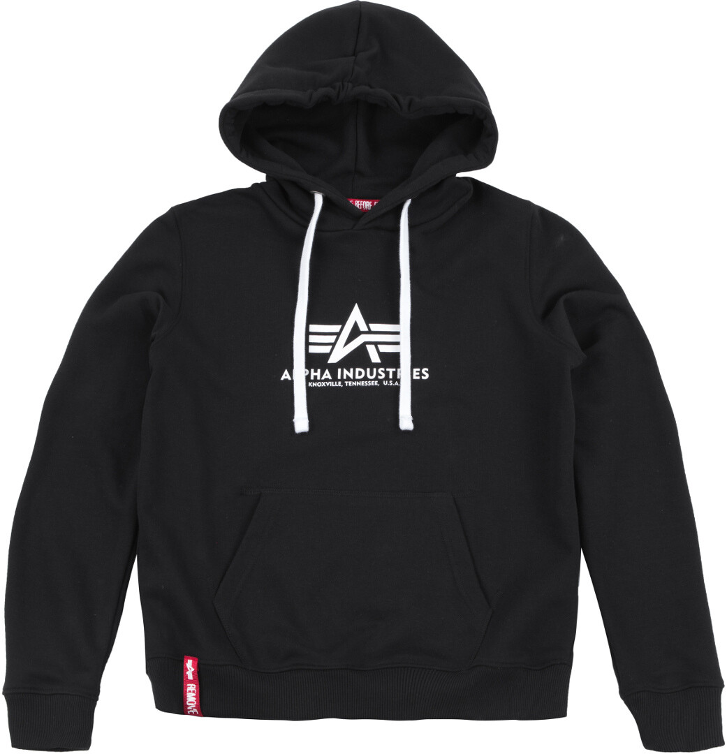 

Худи Alpha Industries New Basic, черное