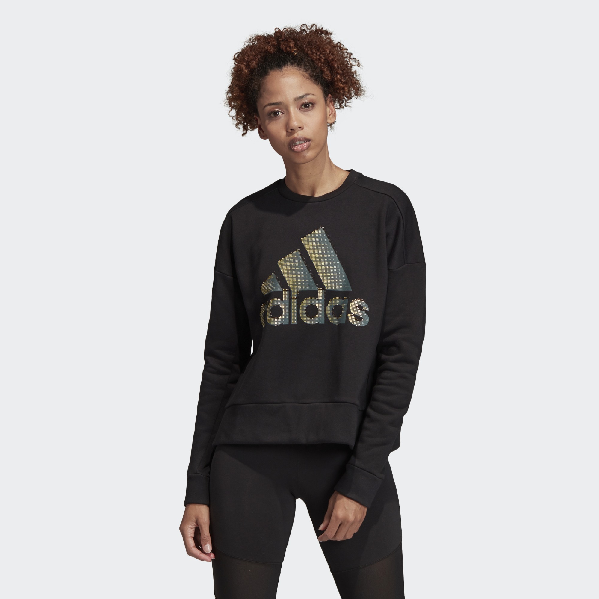 Black glam. Джемпер adidas женский.