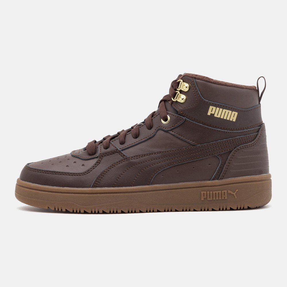 

Кроссовки Puma Rebound Rugged Unisex, dark chocolate/team gold
