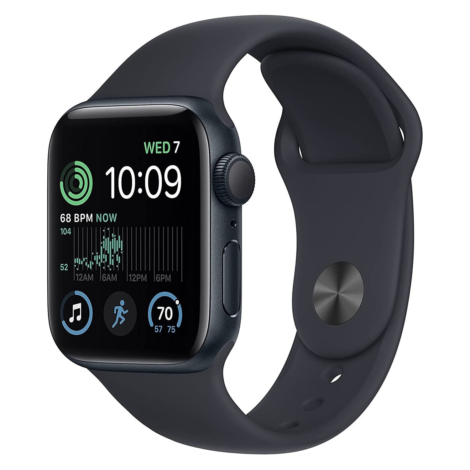 

Умные часы Apple Watch Series SE Gen 2 (GPS), 44 мм, M/L, Midnight/Midnight