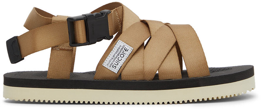 

Бежевые сандалии SAMA Suicoke