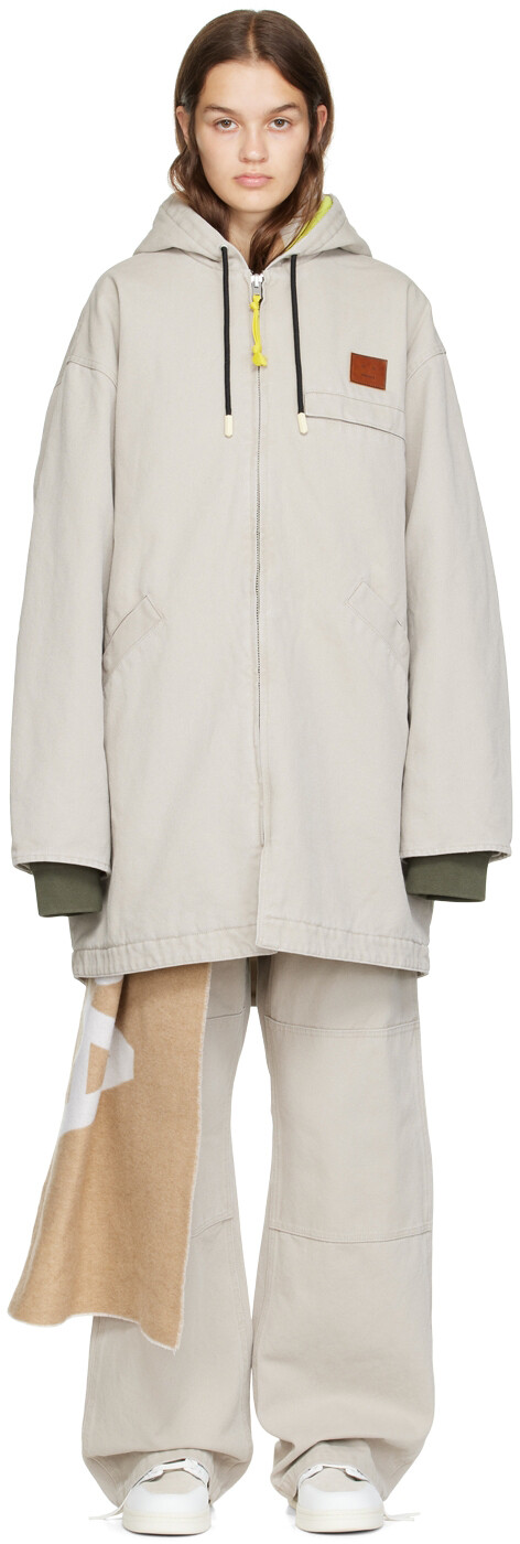 

Бежевая парка Ozon Acne Studios