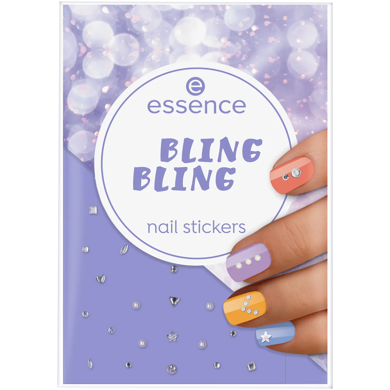 

Essence наклейки для нейл-арта, 28 шт./1 упаковка
