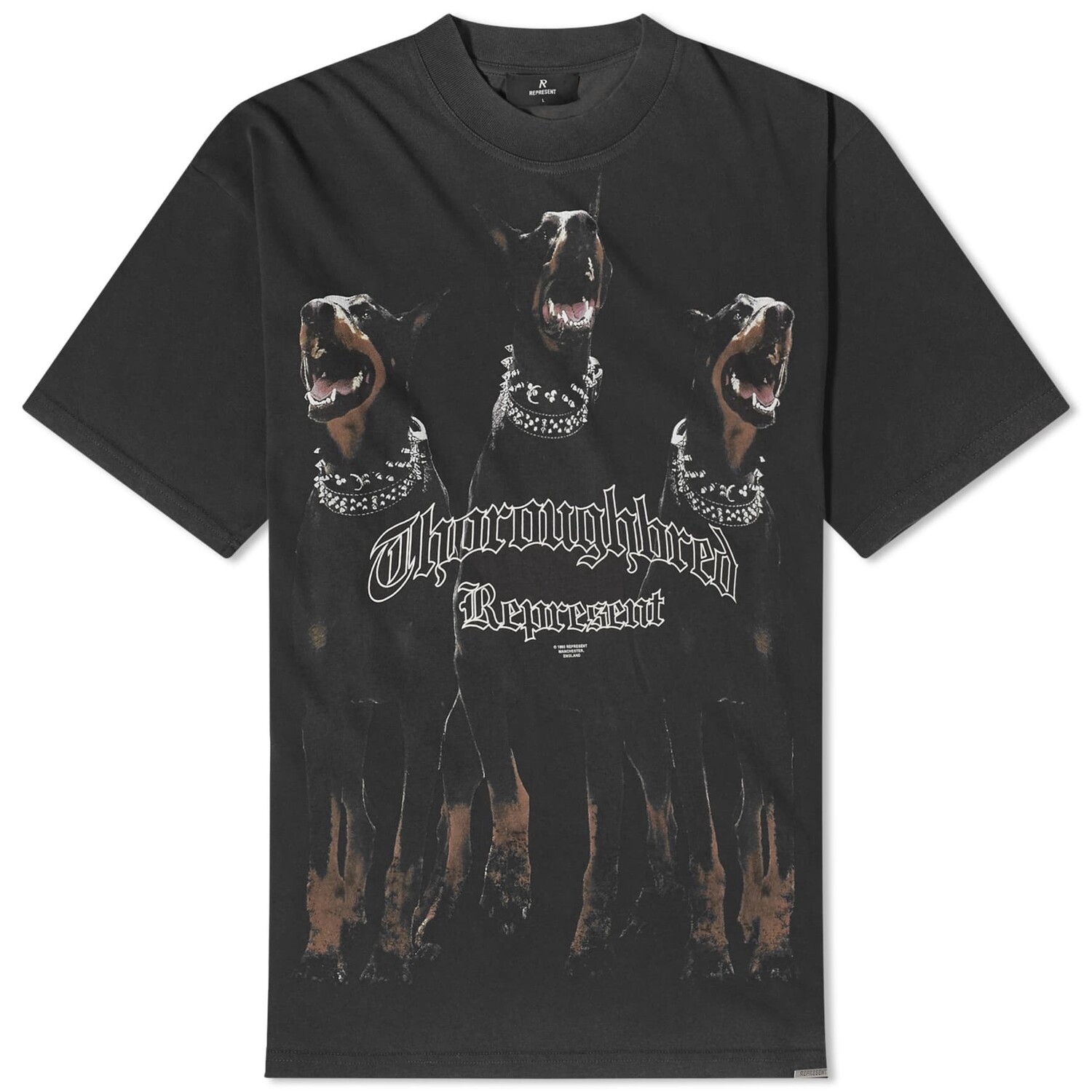 

Футболка Represent Thoroughbred, черный/мультиколор