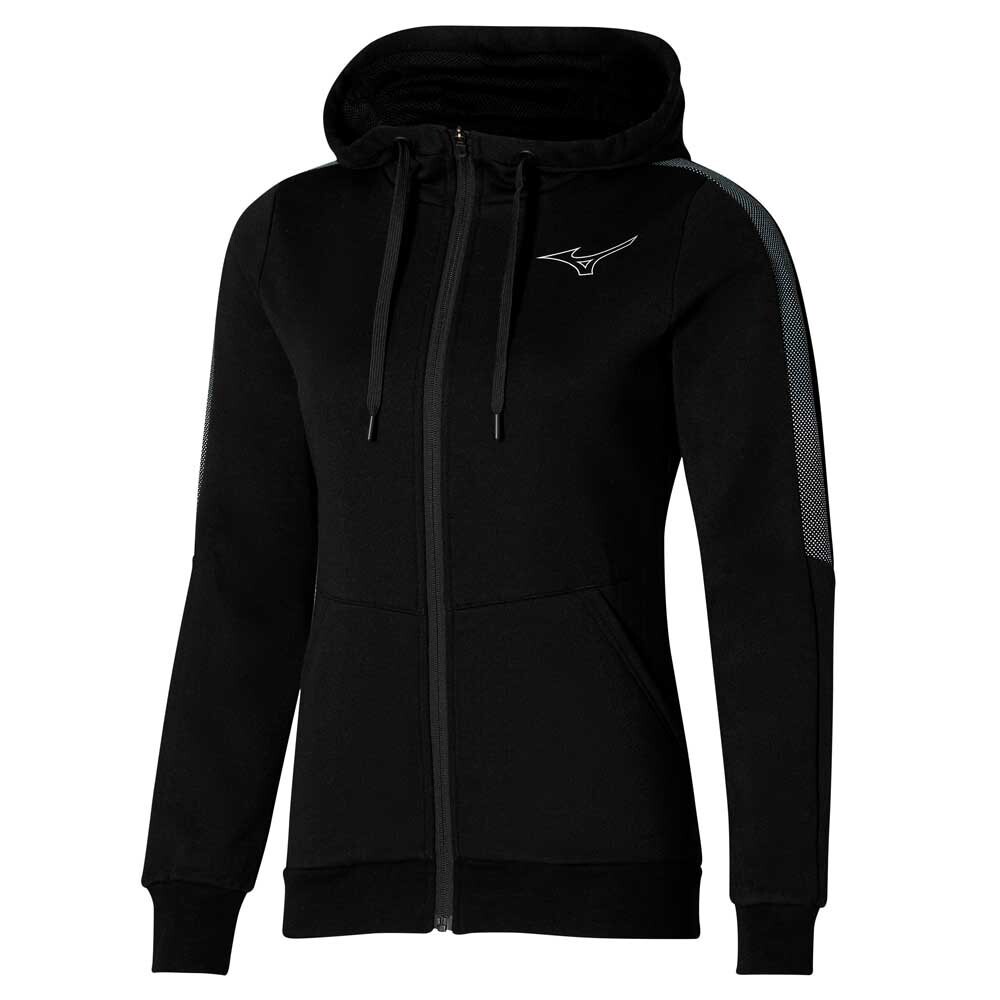 

Толстовка Mizuno Release Full Zip, черный