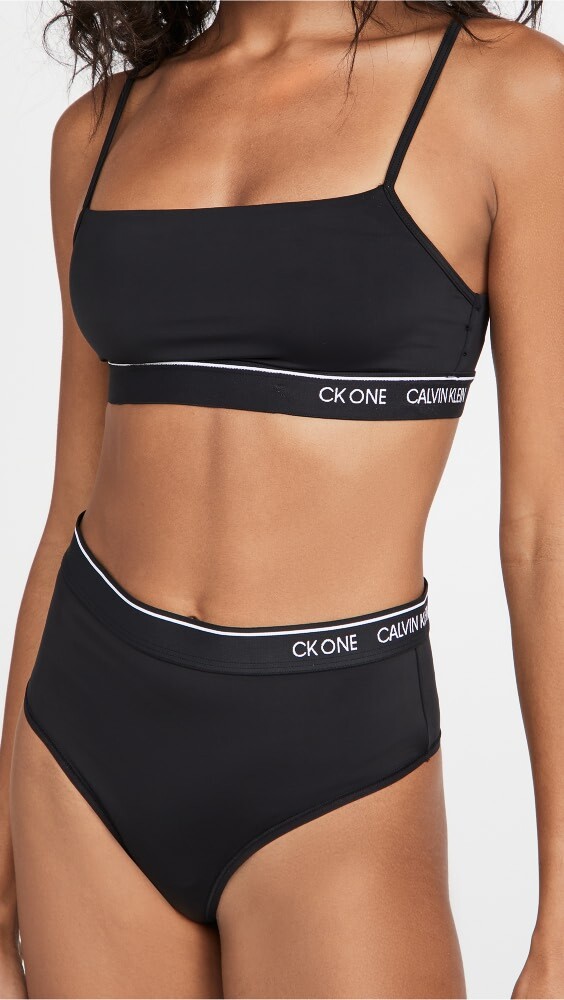 

Бралетт Calvin Klein Underwear CK One Micro Unlined, черный