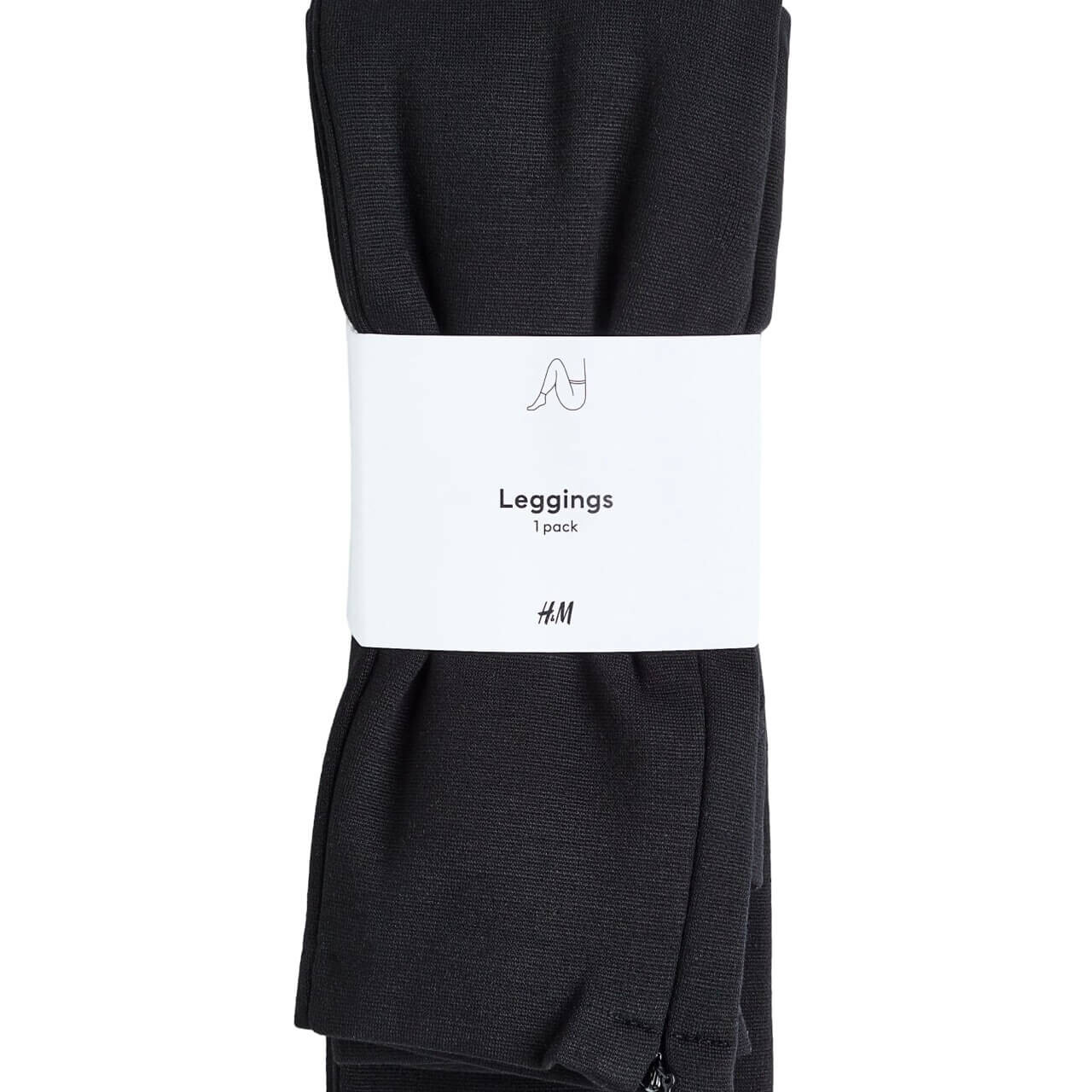 

Леггинсы H&M Zip-hem, черный