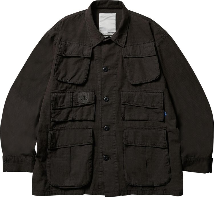 

Куртка Liberaiders Rip Stop Fatigue Jacket 'Black', черный