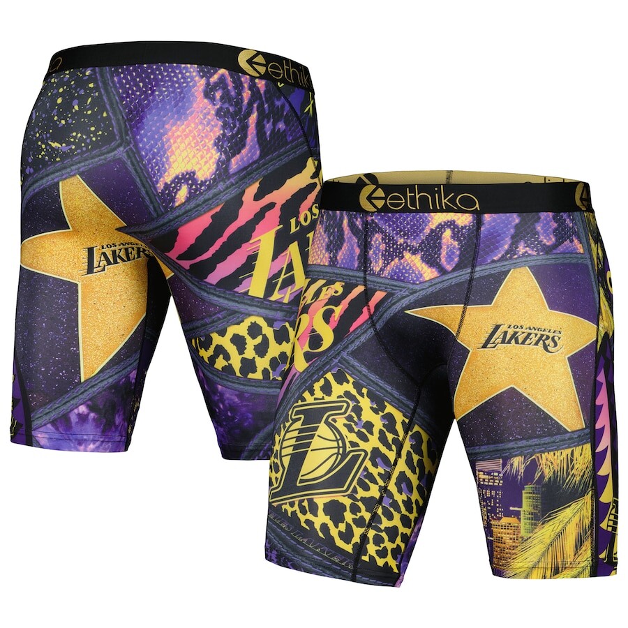 

Боксеры Ethika Los Angeles Lakers, фиолетовый