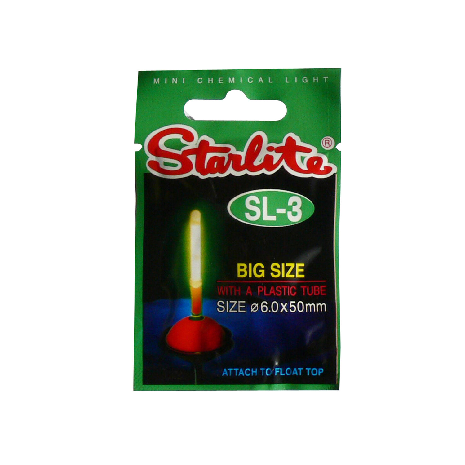 

Светящиеся палочки для морской рыбалки Starlite Fluo SL3 10 шт. FLASHMER