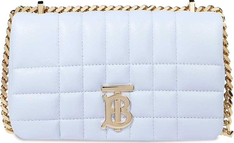 

Сумка Burberry Mini Lola Bag Pale Blue, синий