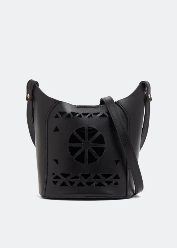 

Сумка-тоут ANCIENT GREEK SANDALS Tinos mini bucket bag, черный