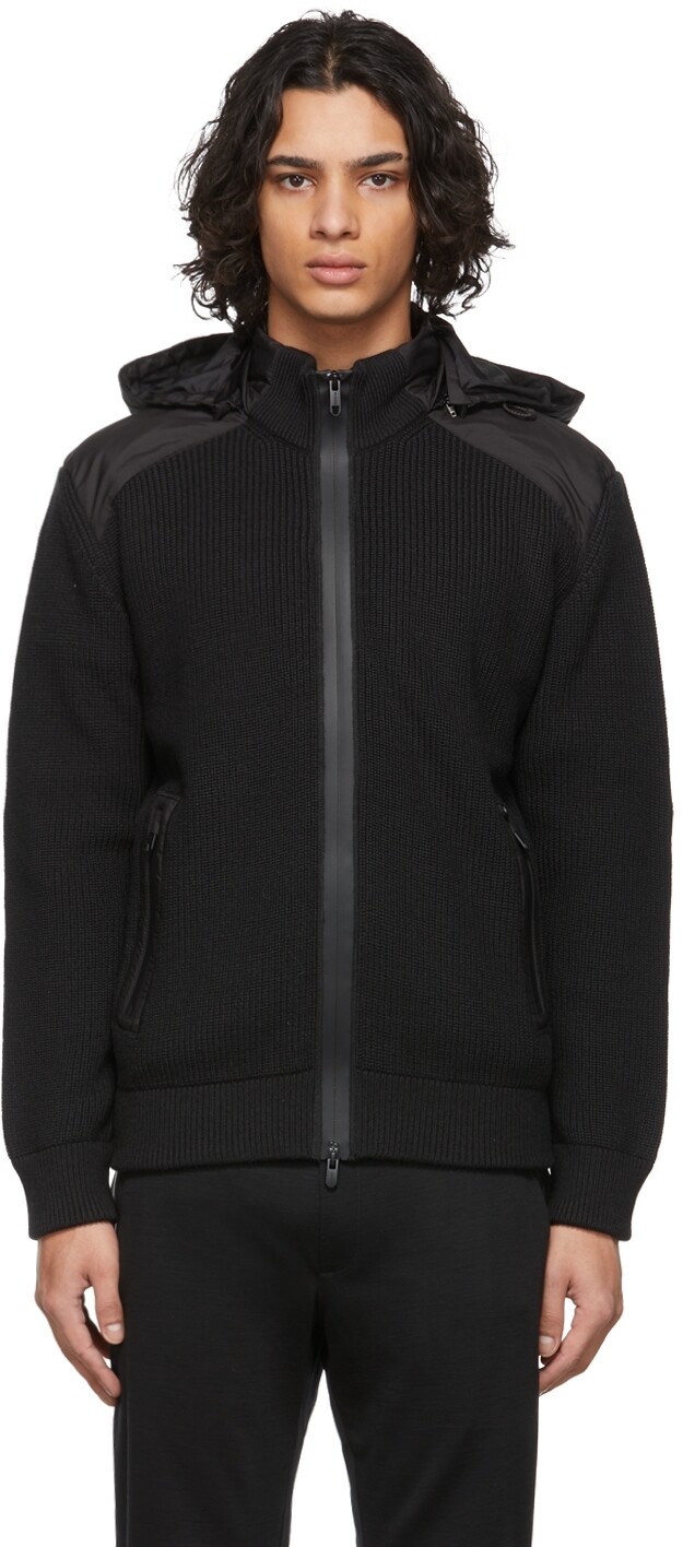 

Черная сумка на молнии из смесовой шерсти #UseTheExisiting ZEGNA