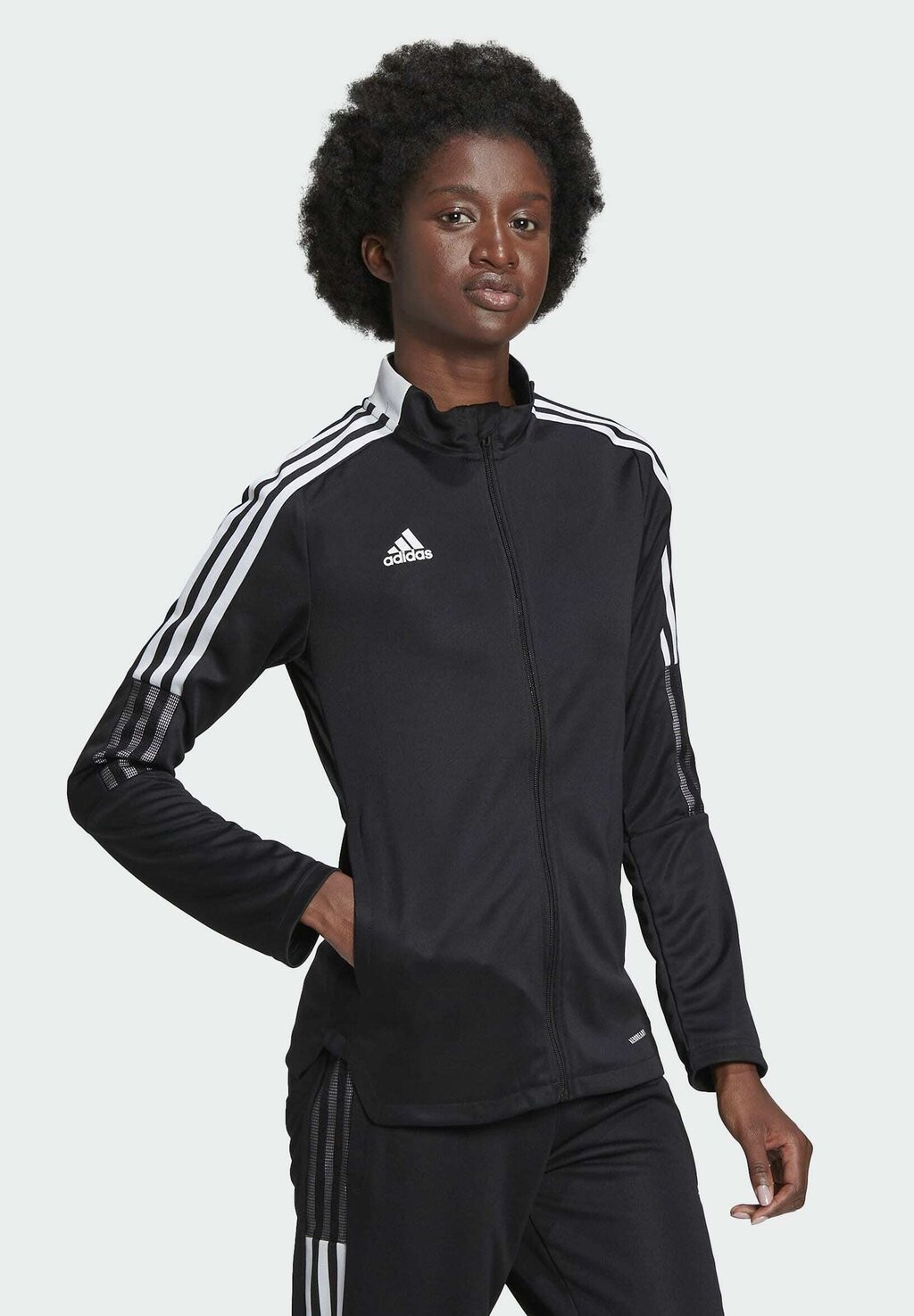 

Тренировочная куртка Adidas, черный