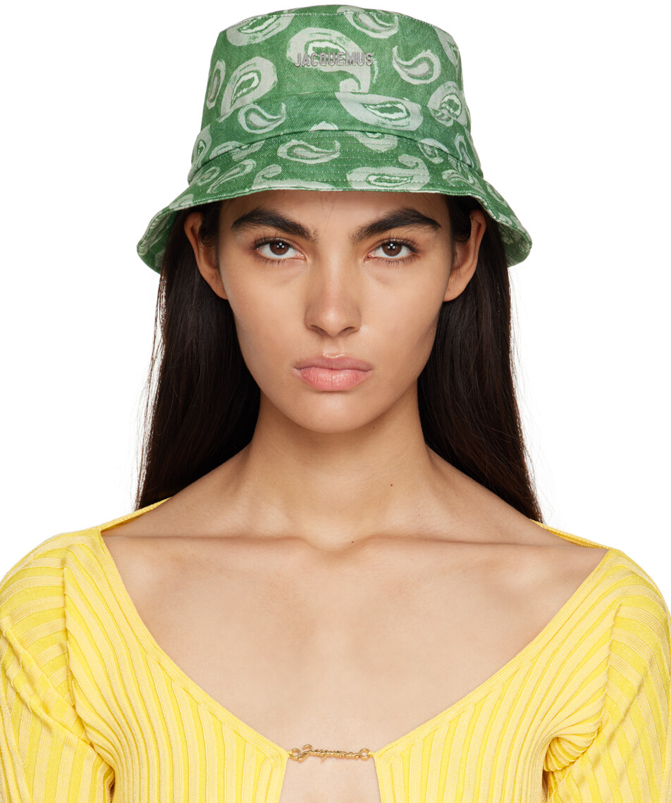 

Зеленая панама Le Raphia 'Le Bob Gadjo' Jacquemus