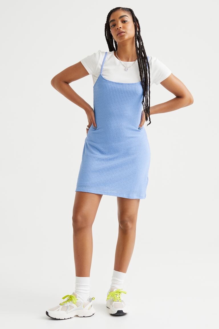 

Платье крючком H&M, синий