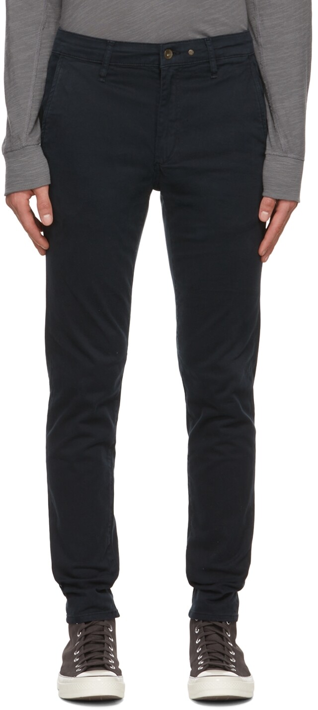 

Темно-синие брюки Fit 1 rag & bone