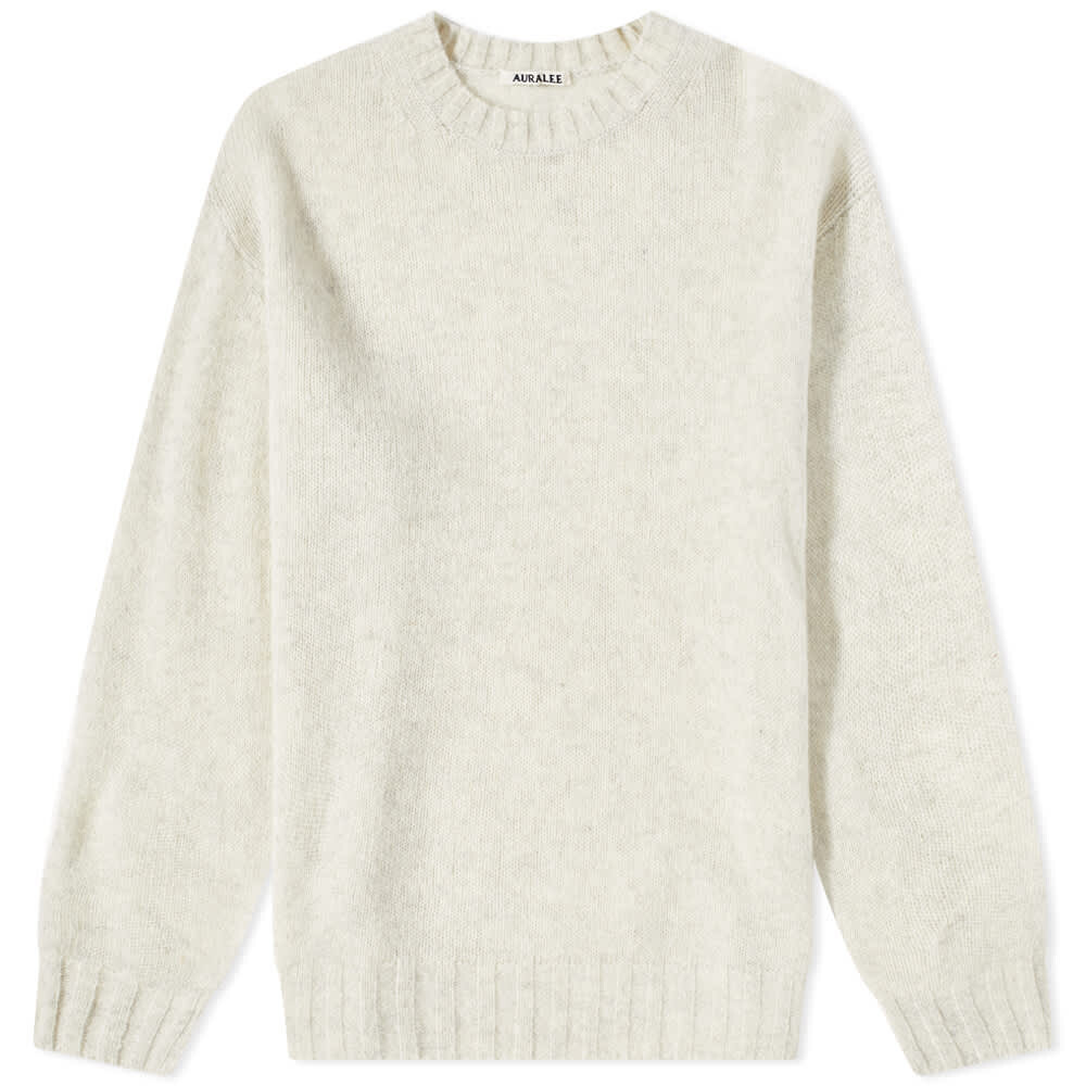 

Джемпер Auralee Cashmere Mix Crew Knit