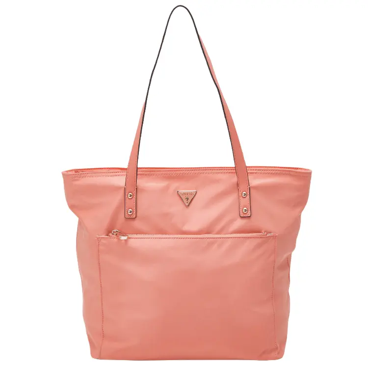

Сумка тоут Guess Eco Gemma, коралловый