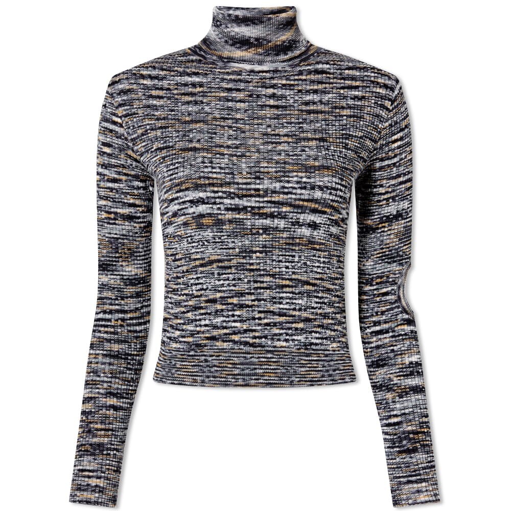 

Джемпер Aries Holey Shrunken Space Dye Knit, Черный