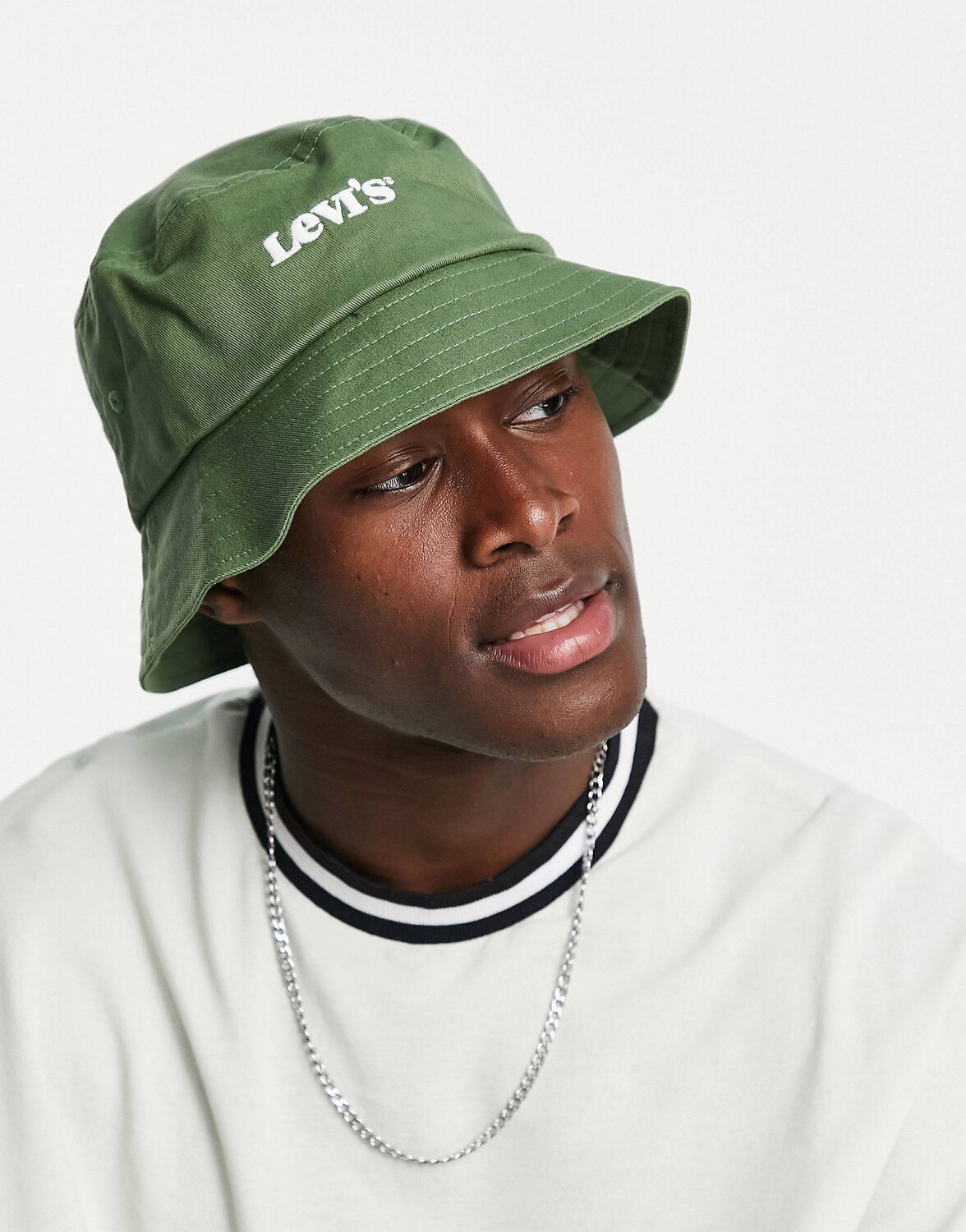 

Панама Levi's зеленого цвета с небольшим логотипом