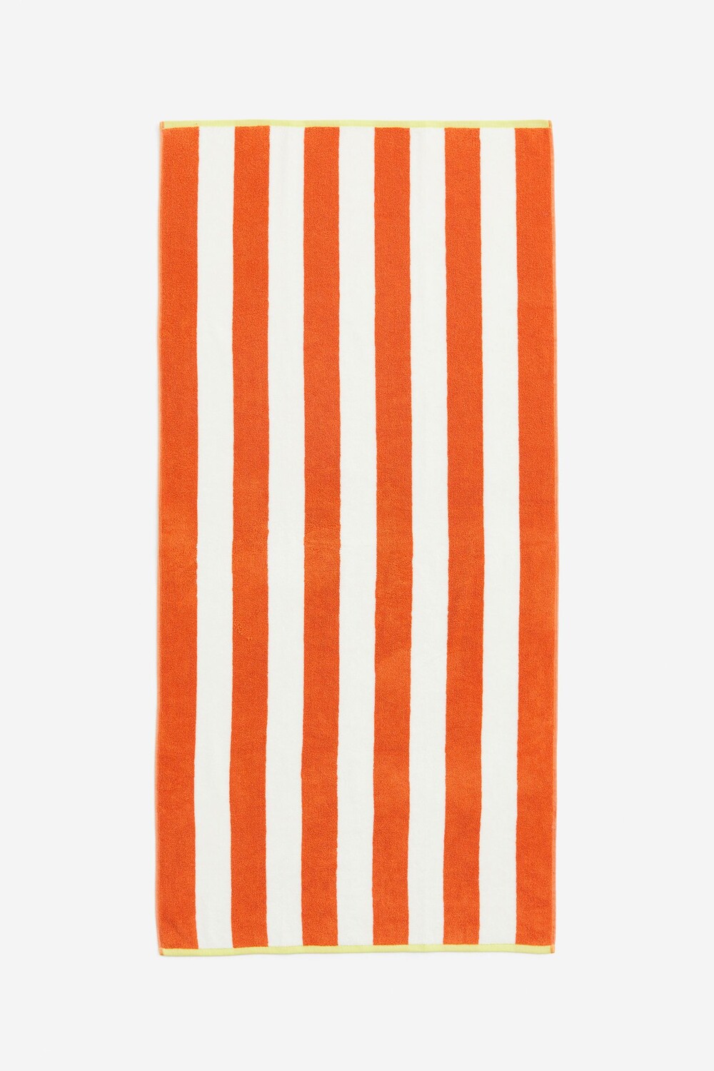 

Пляжное полотенце H&M Home Striped, оранжевый/белый