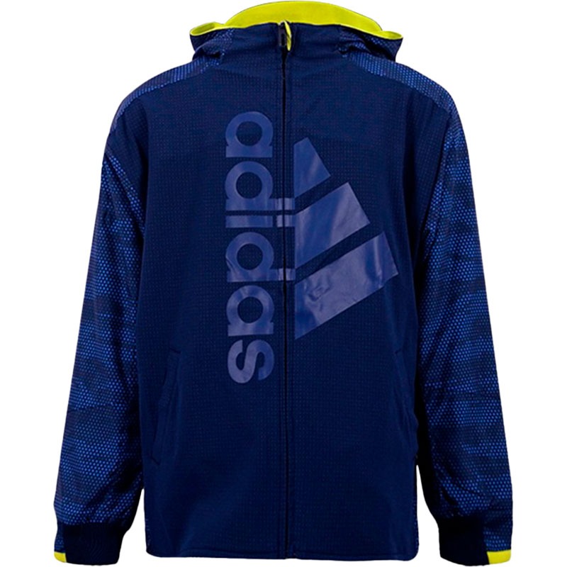 Куртка Adidas Sportswear Reversible Hooded, синий/мультиколор