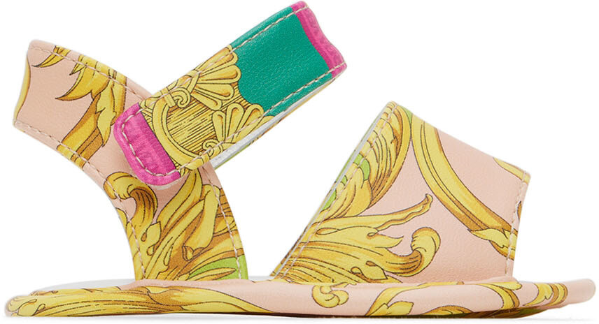 

Разноцветные сандалии Barocco Goddess для малышей Versace