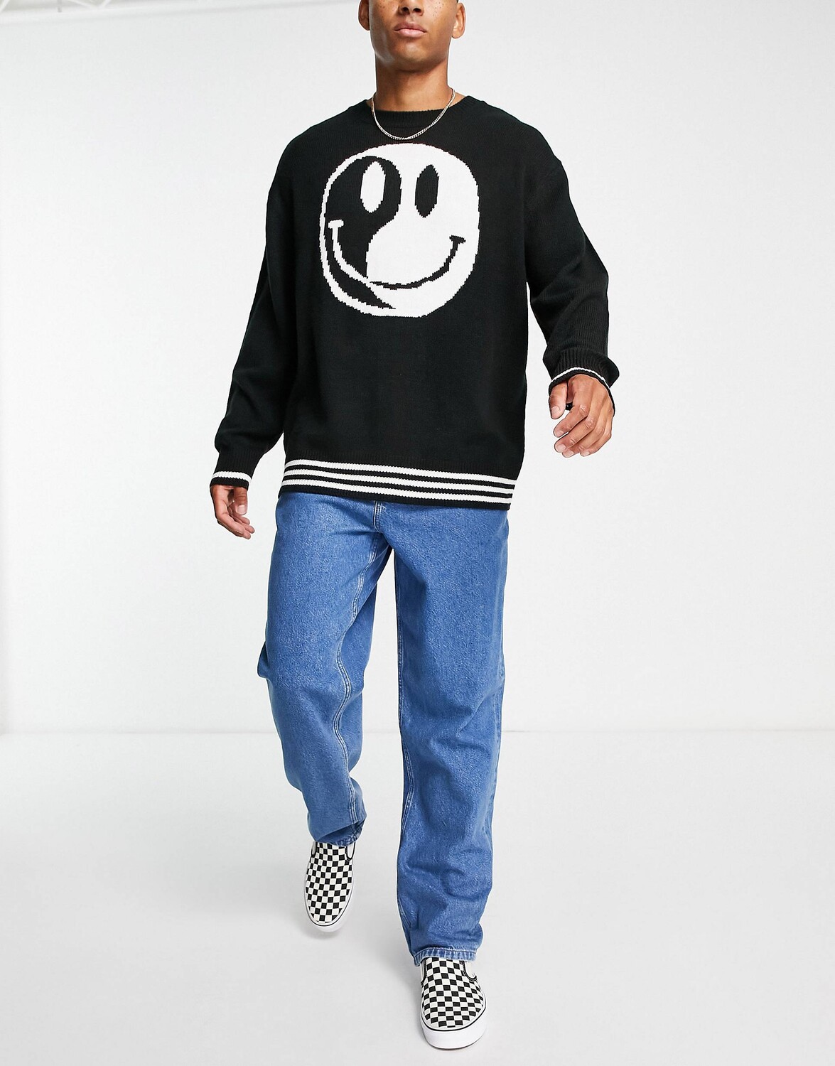 

Синие джинсы ASOS DESIGN
