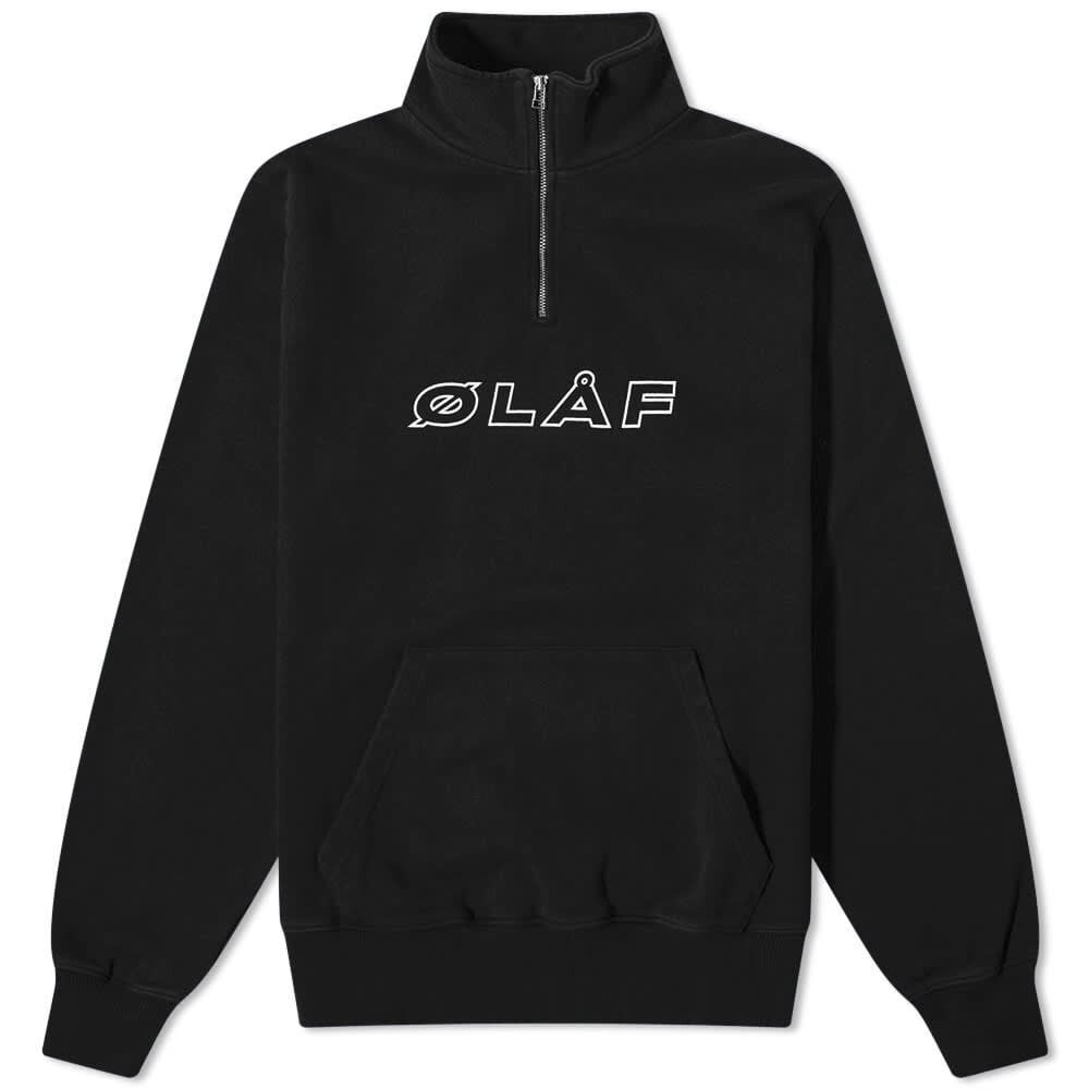 

Толстовка Olaf Hussein Italic Zip Mock Neck